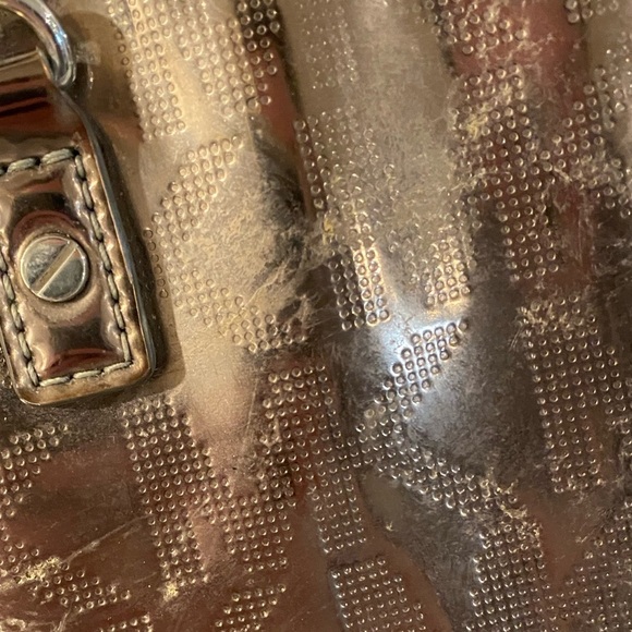 {Michael Kors} Rose Gold Mirror Jet Set Tote - Picture 5 of 7